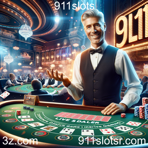 Descubra a Emoção dos Jogos ao Vivo no 911slots